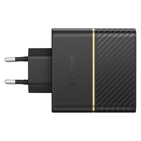 Wall Charger 50W Dual USB-C PD Black Shimmer