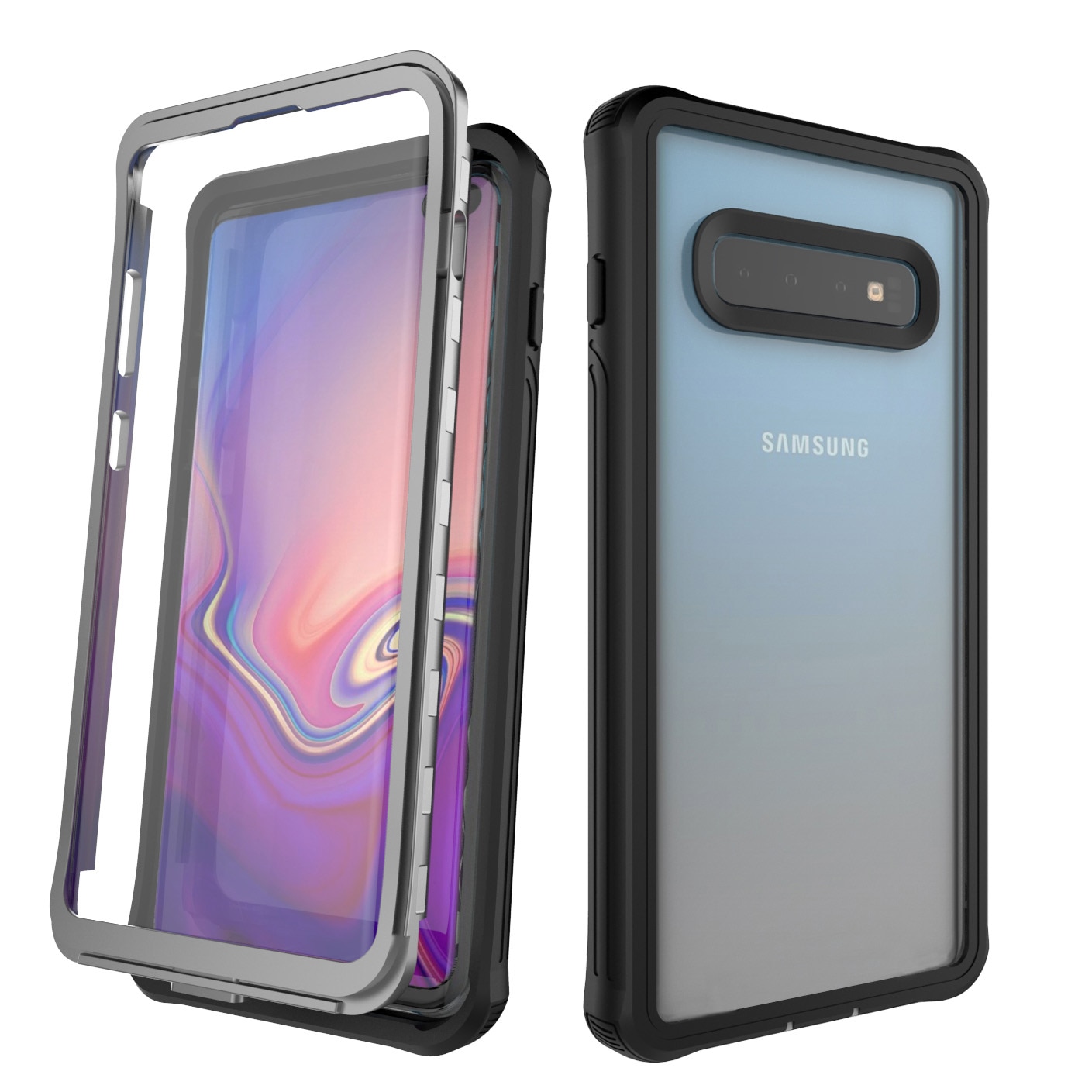 Samsung Galaxy S10 Premium Full Protection Case Black