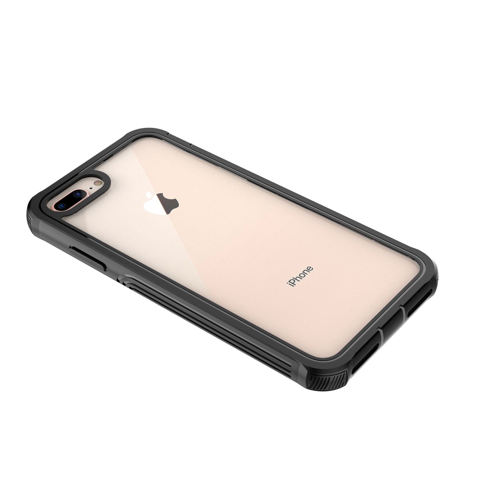 iPhone 7 Plus/8 Plus Premium Full Protection Case Black