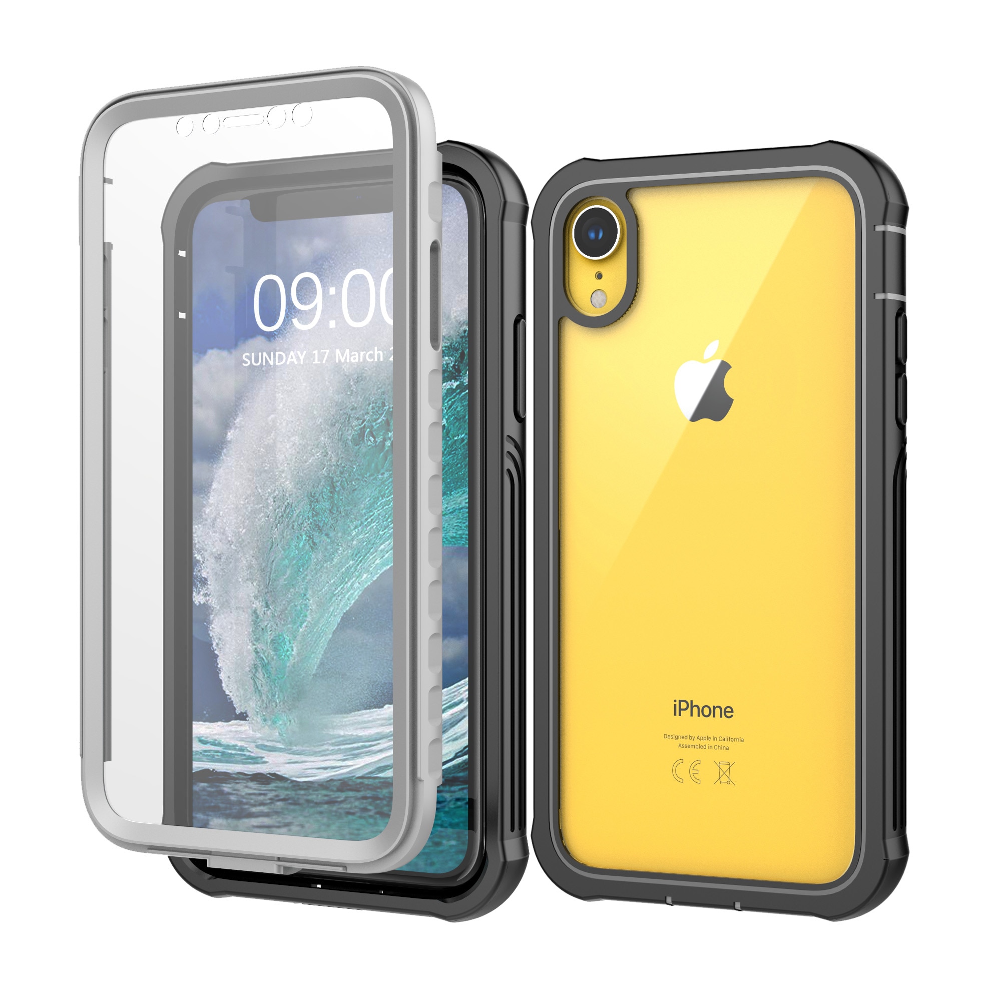 iPhone XR Premium Full Protection Case Black