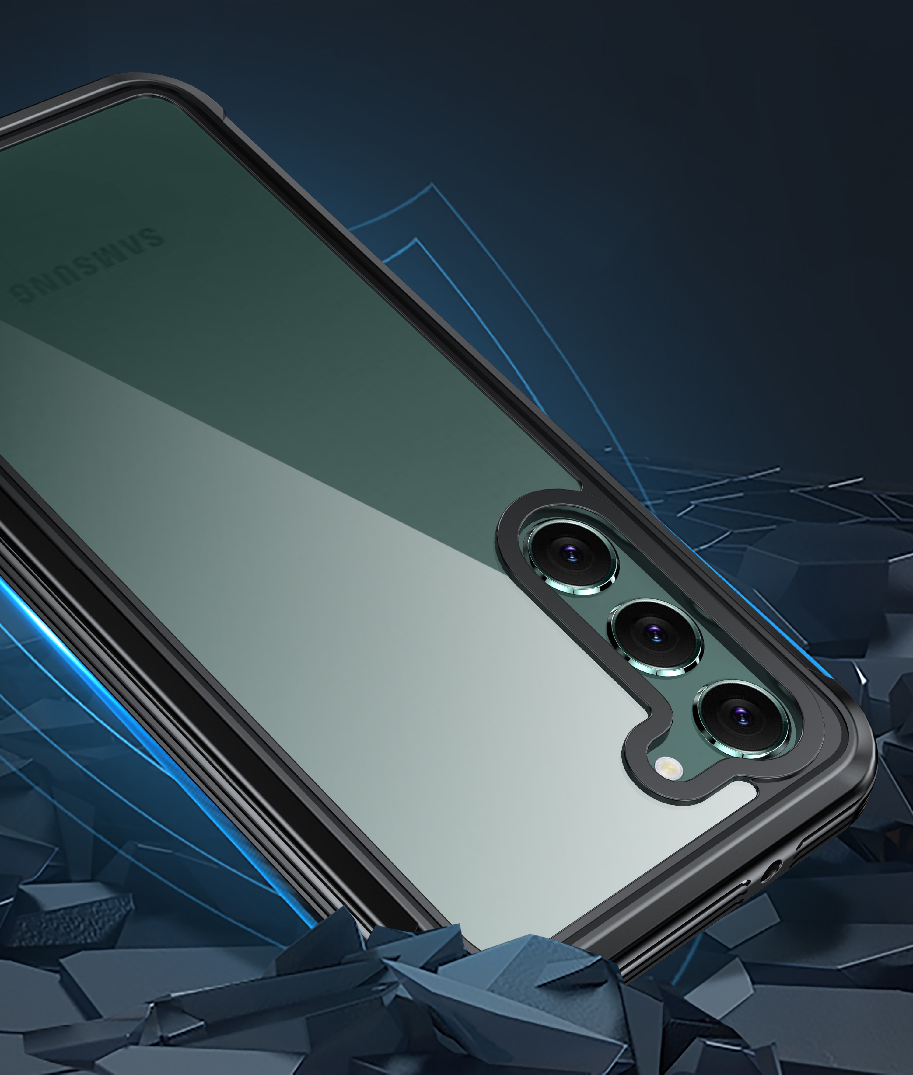 Samsung Galaxy S23 Plus Premium Full Protection Case Black