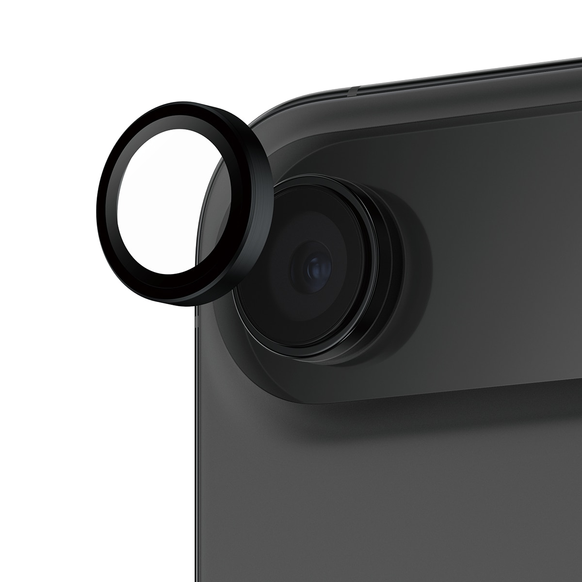 iPhone Air Hoops Camera Lens Protector Black