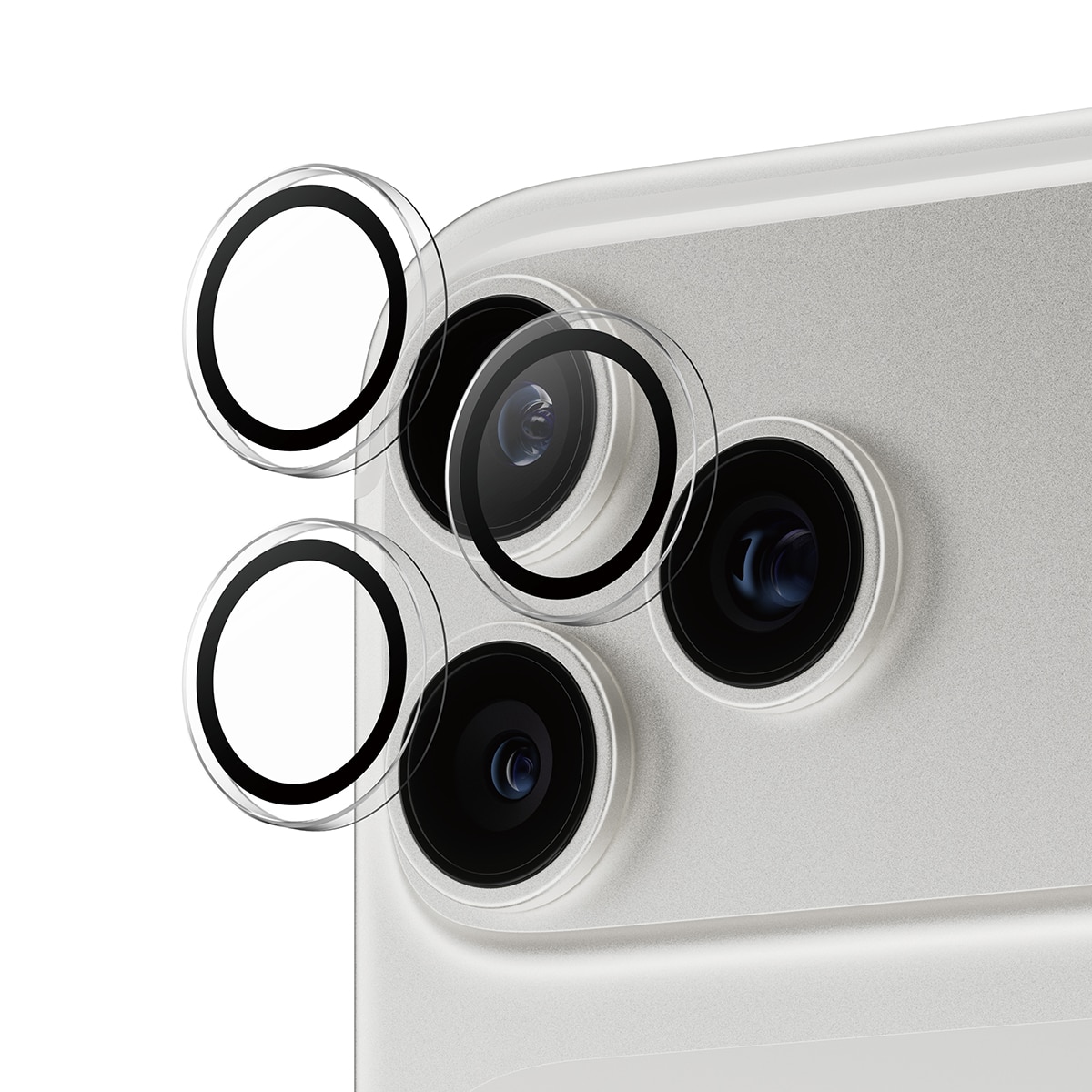 iPhone 17 Pro Max Hoops Camera Lens Protector Transparent