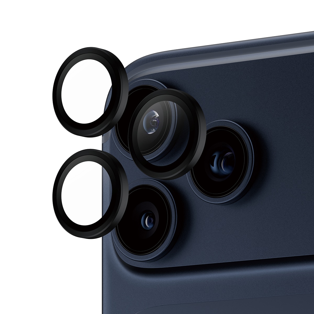 iPhone 17 Pro Max Hoops Camera Lens Protector Black