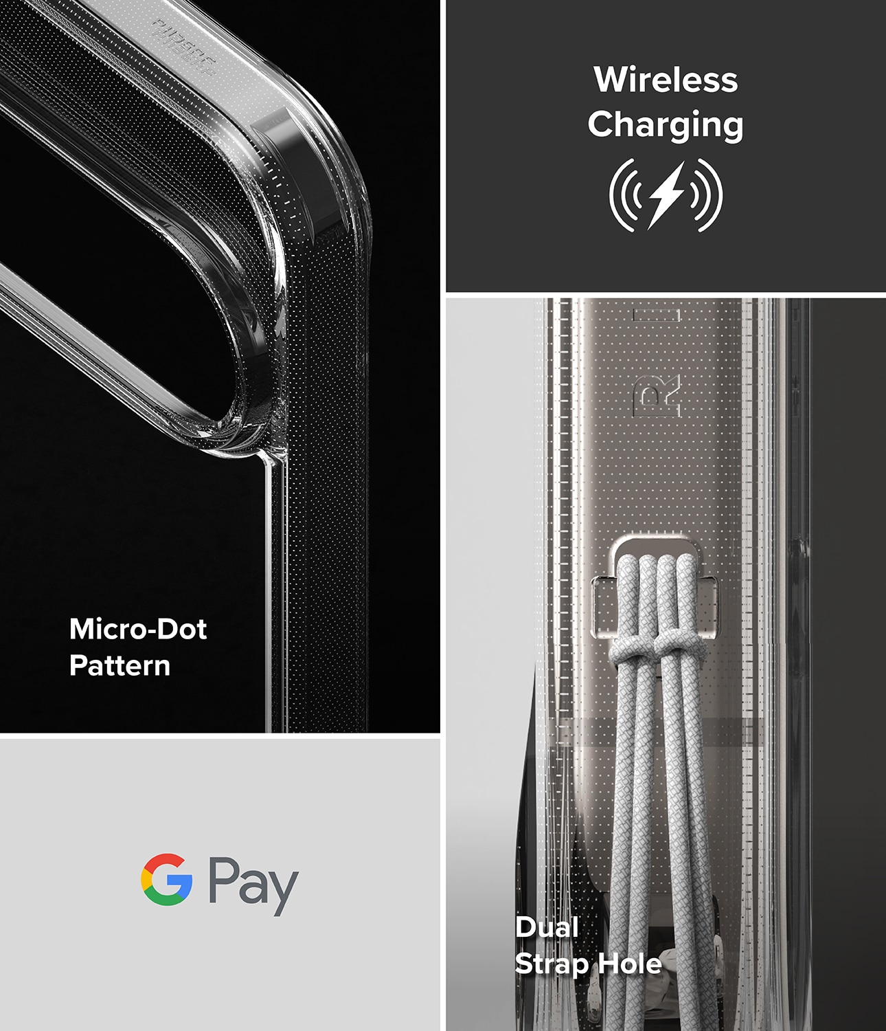 Google Pixel 10 Fusion Case Clear