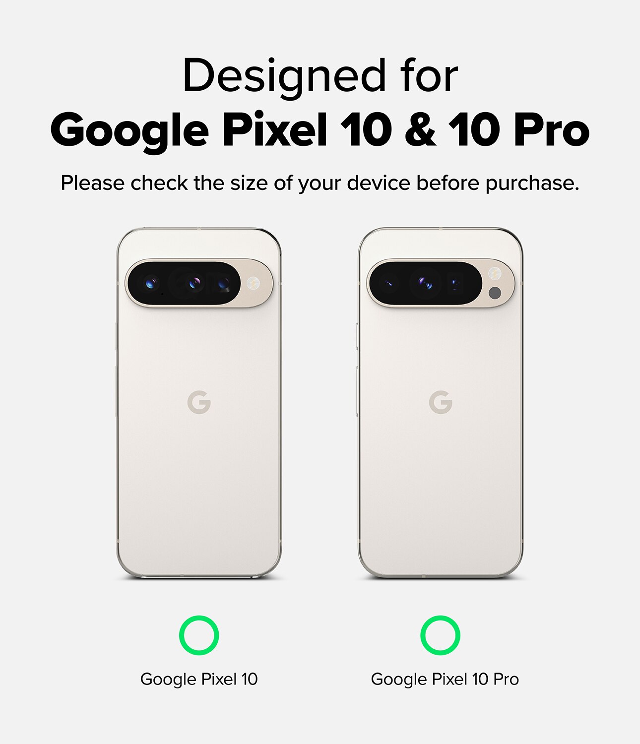 Google Pixel 10 Pro Fusion Magnetic Case Transparent