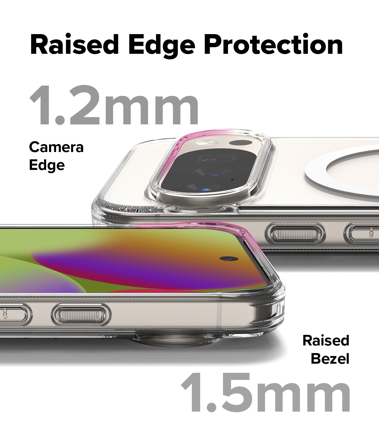 Google Pixel 10 Pro Fusion Magnetic Case Transparent