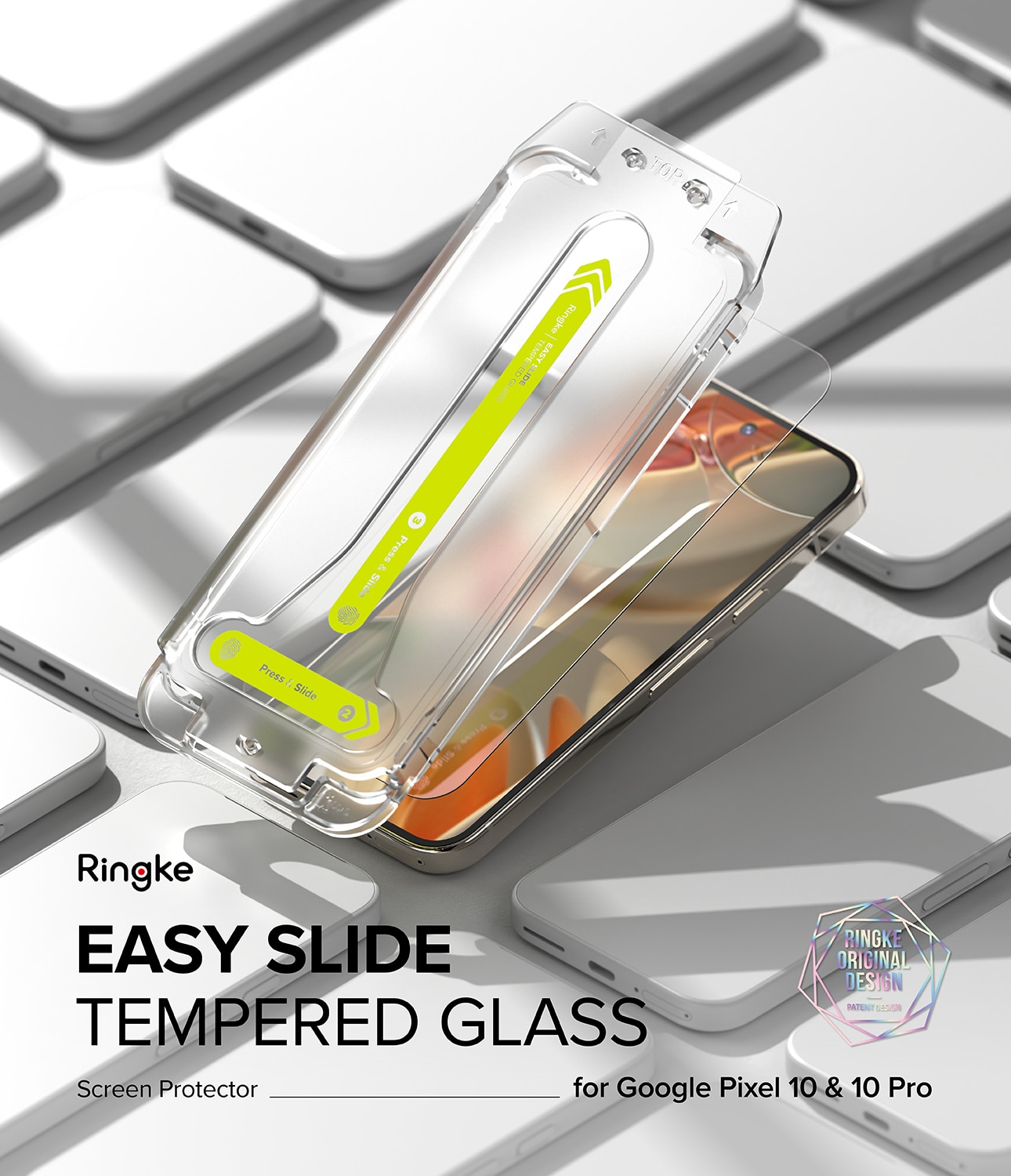 Google Pixel 10 Pro Easy Slide Glass (2-pack)