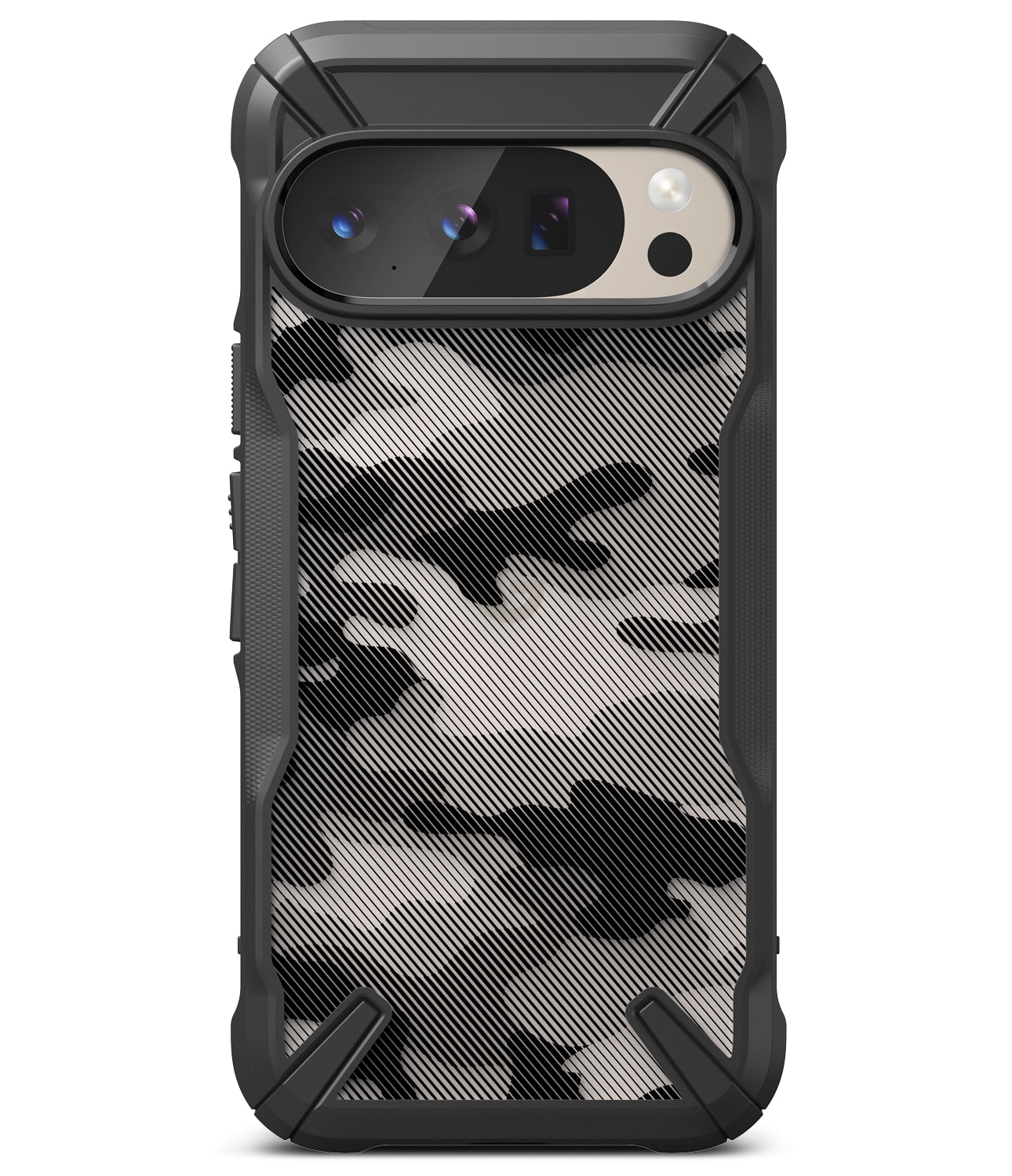 Google Pixel 10 Fusion X Case Camo Black