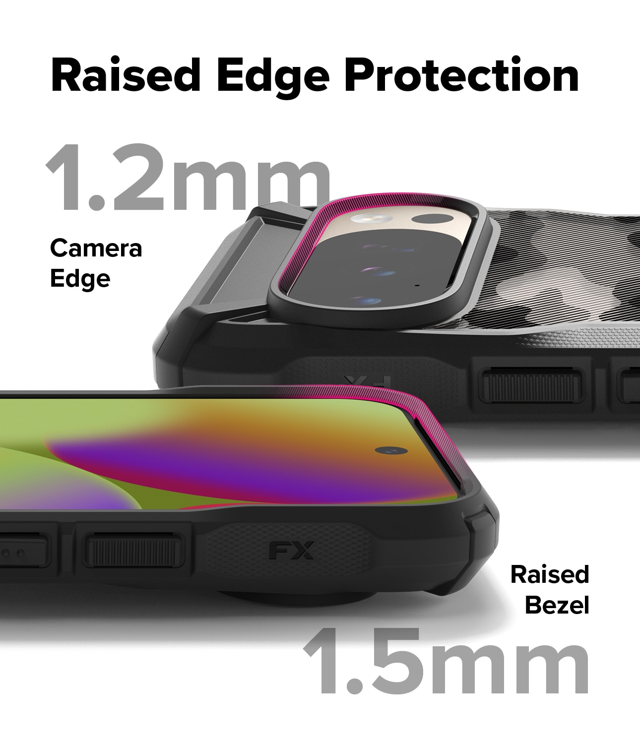 Google Pixel 10 Fusion X Case Camo Black