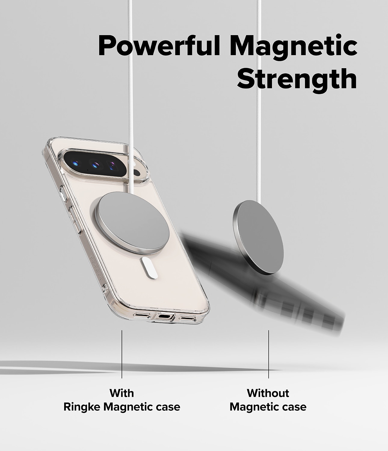 Google Pixel 10 Pro XL Fusion Magnetic Case Transparent