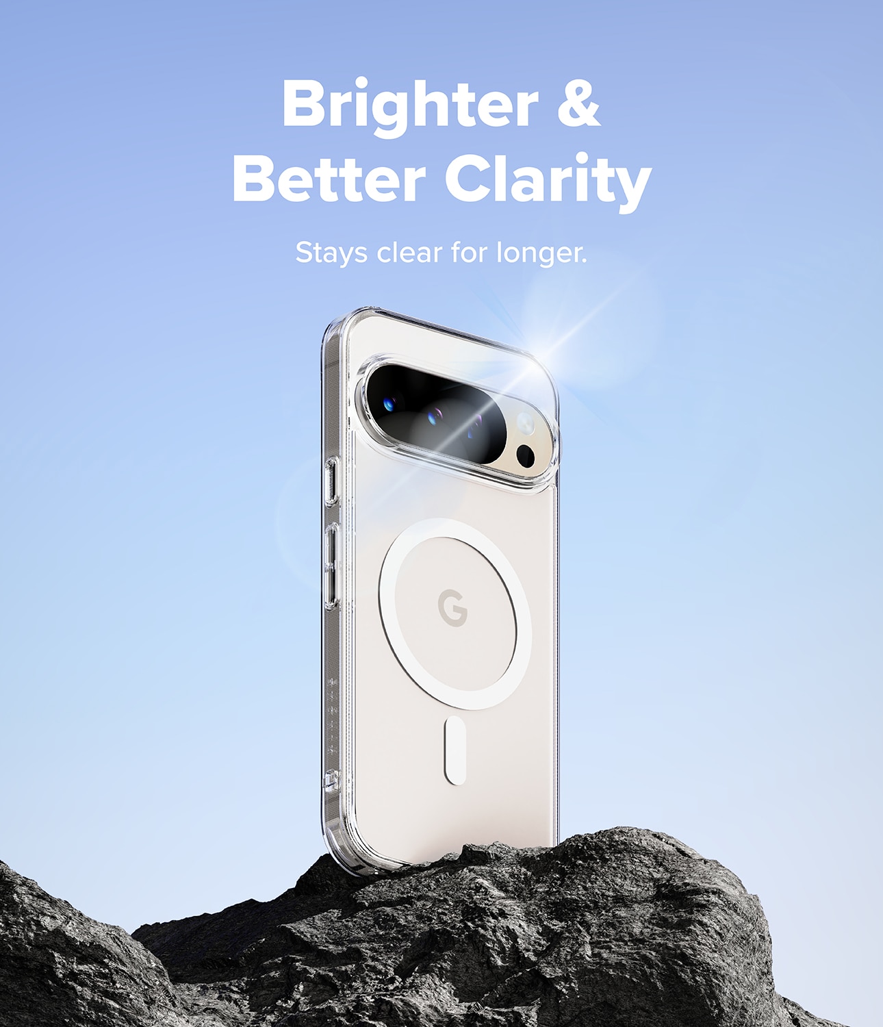 Google Pixel 10 Pro XL Fusion Magnetic Case Transparent