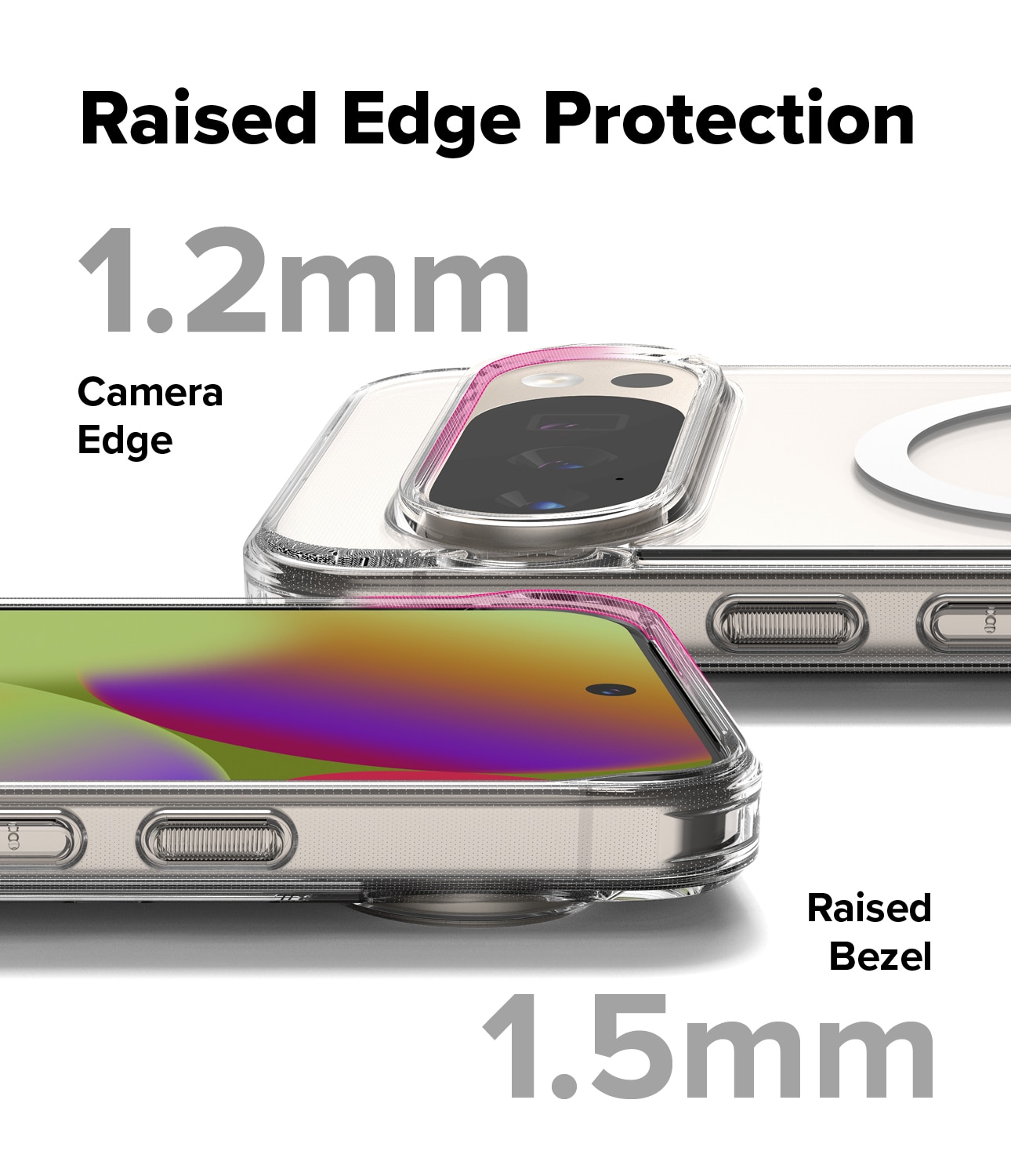 Google Pixel 10 Pro XL Fusion Magnetic Case Transparent