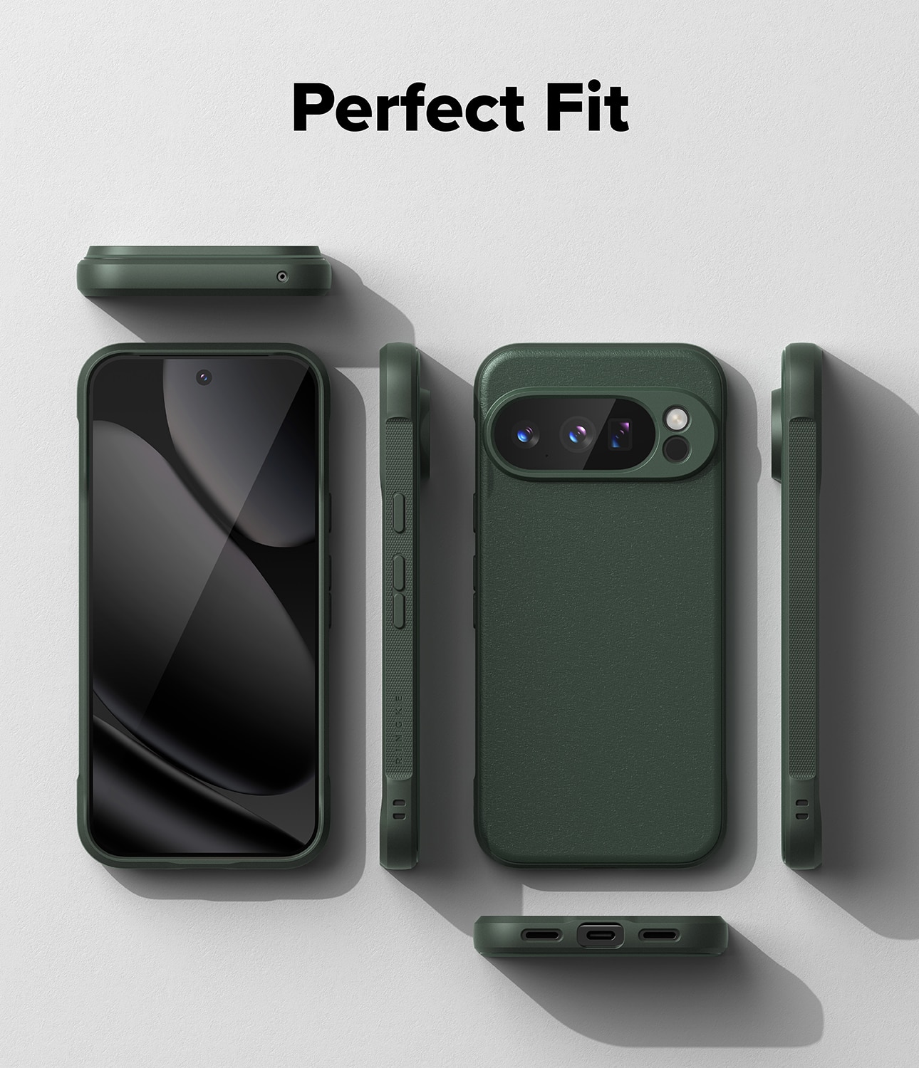 Google Pixel 10 Pro XL Onyx Case Dark Green