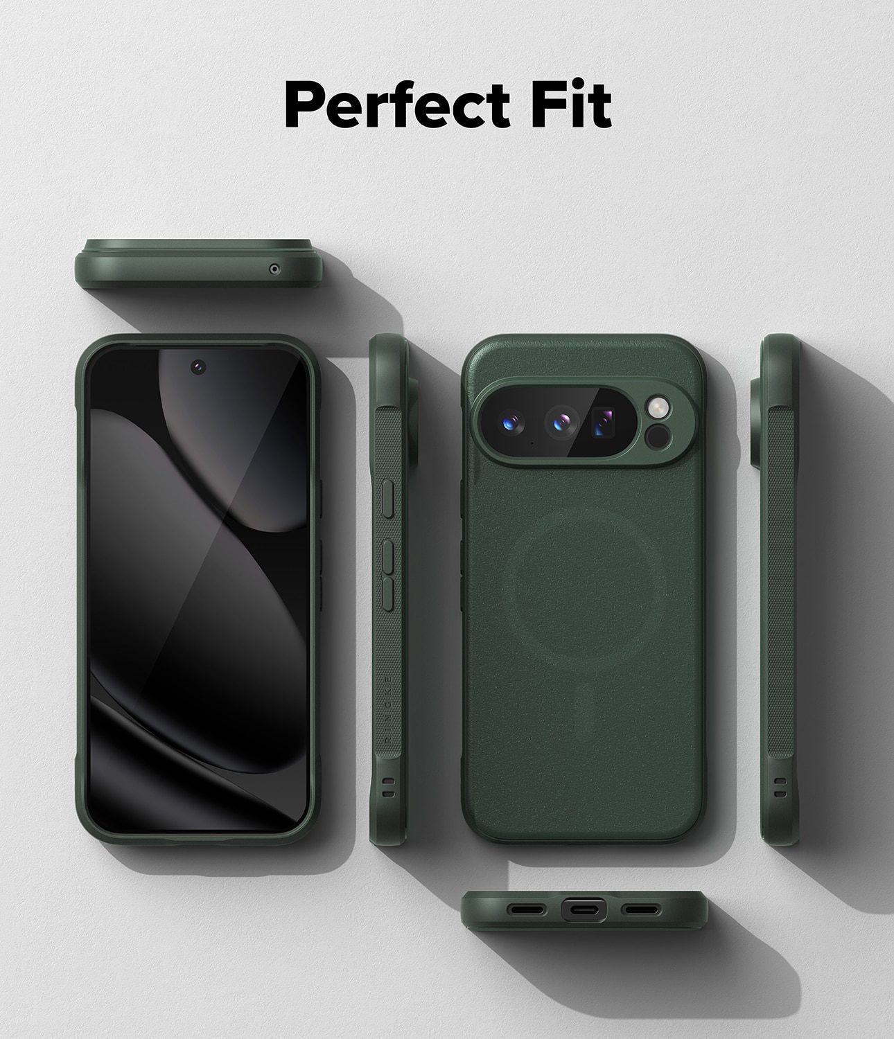 Google Pixel 10 Pro XL Onyx Magnetic Case Dark Green