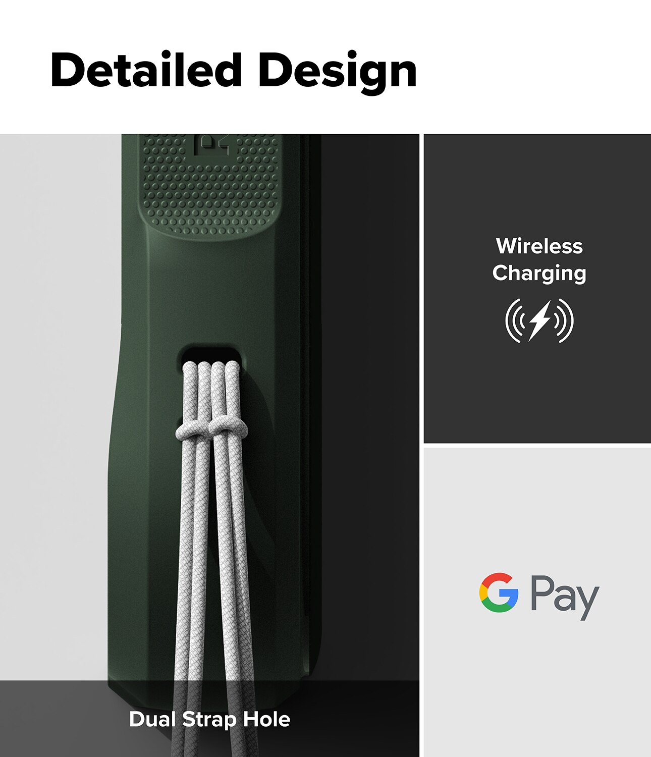 Google Pixel 10 Pro Onyx Case Dark Green