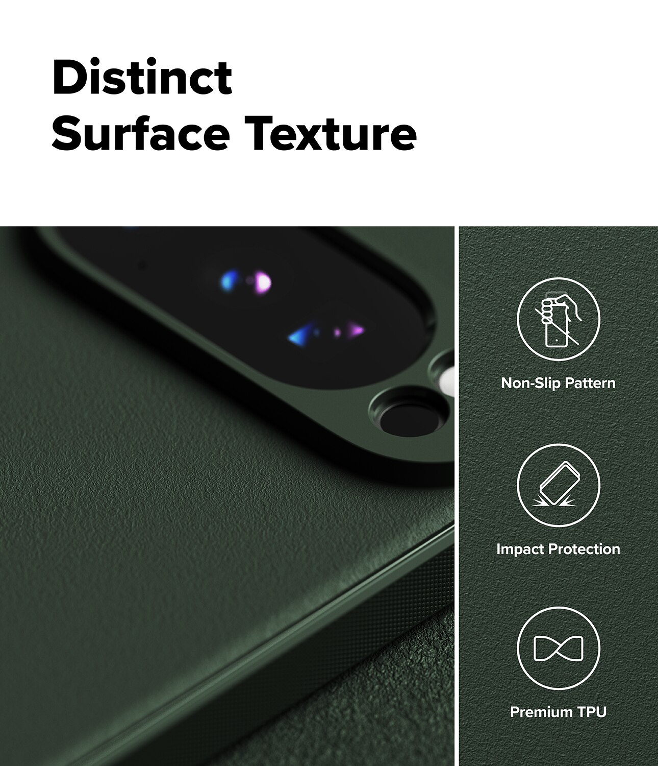 Google Pixel 10 Pro Onyx Case Dark Green