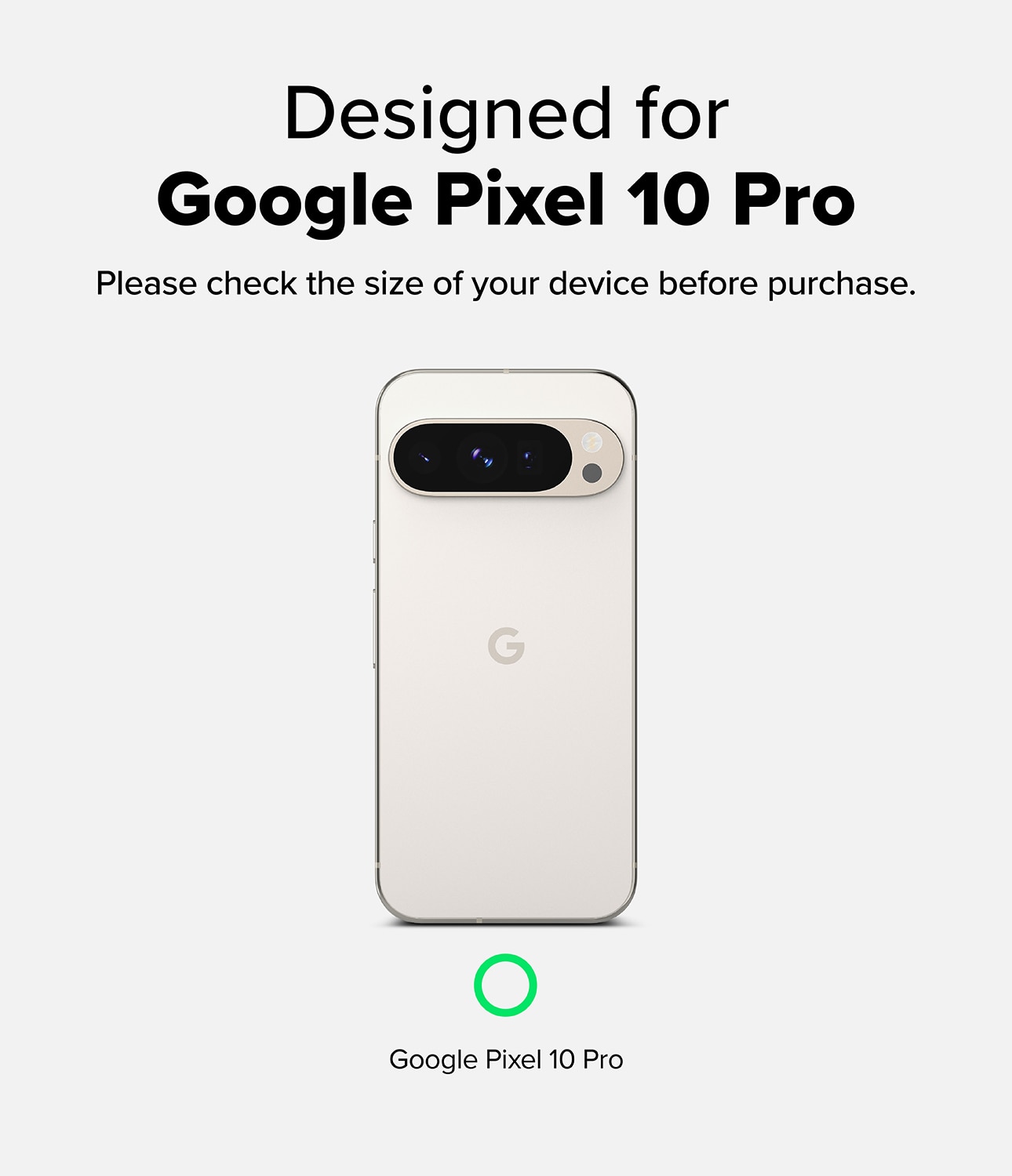 Google Pixel 10 Pro Onyx Magnetic Case Black