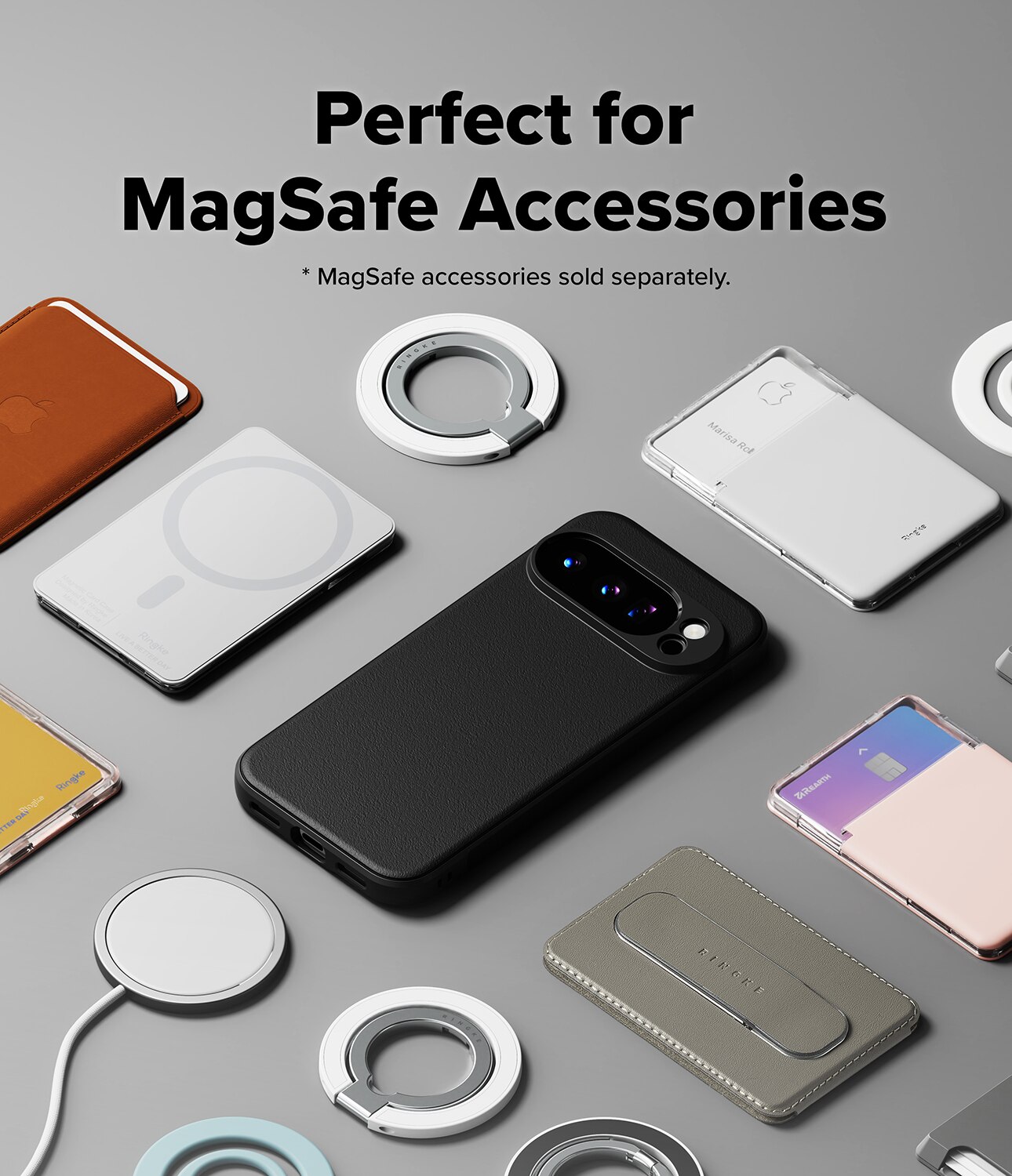 Google Pixel 10 Pro Onyx Magnetic Case Black