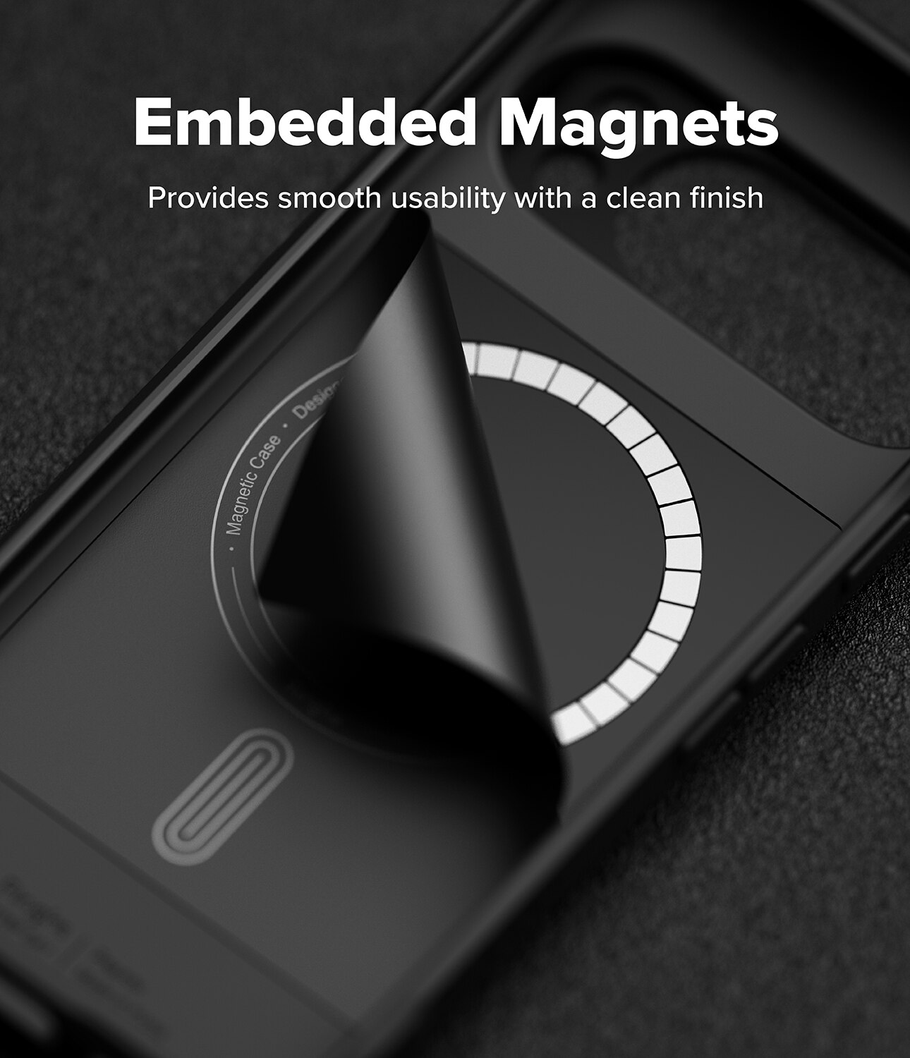 Google Pixel 10 Pro Onyx Magnetic Case Black
