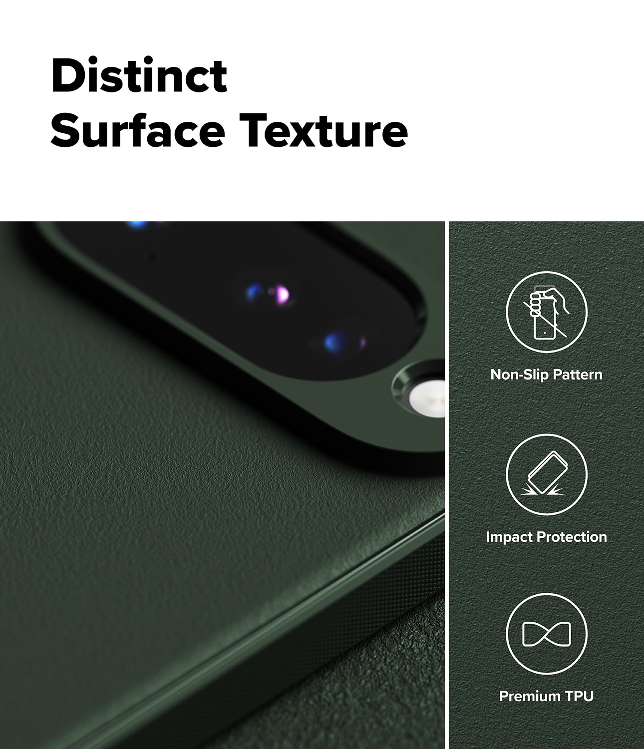 Google Pixel 10 Onyx Case Dark Green
