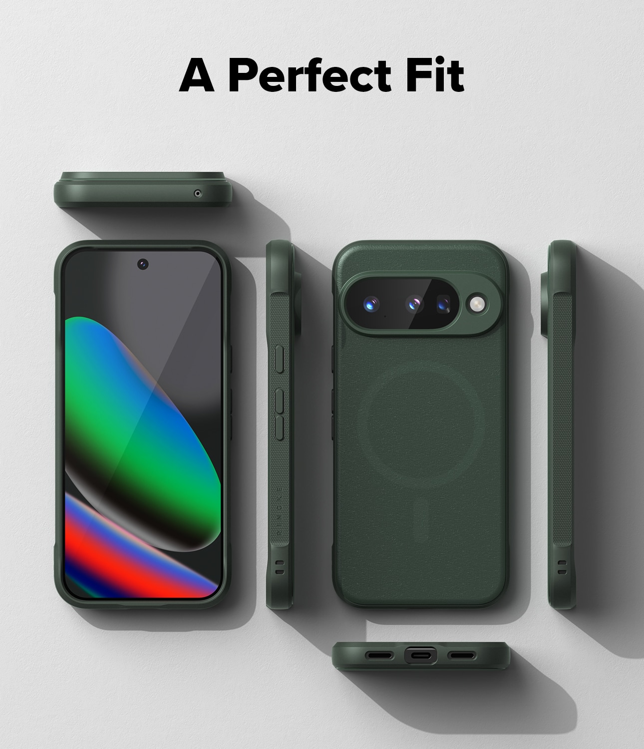 Google Pixel 10 Onyx Magnetic Case Dark Green