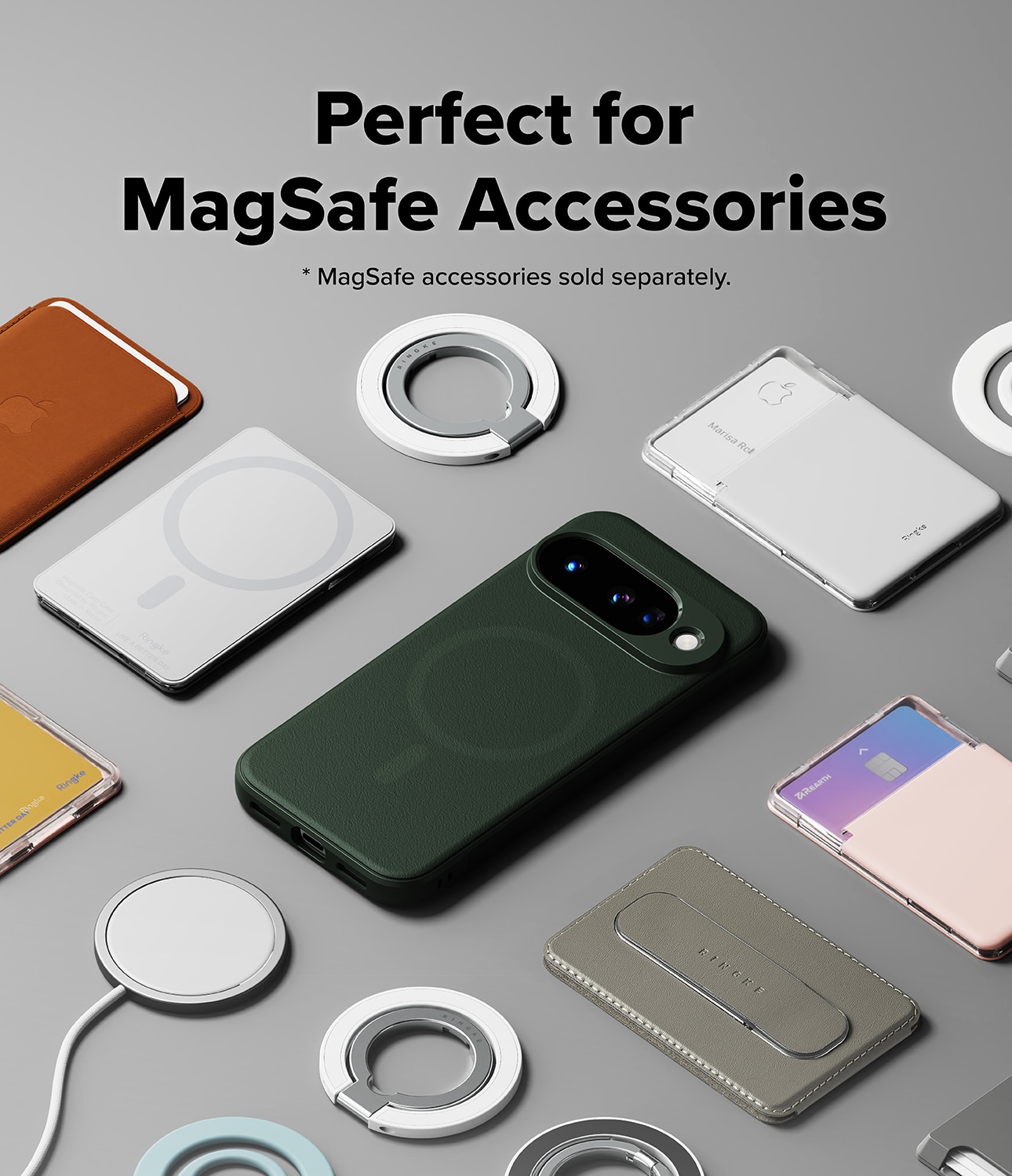 Google Pixel 10 Onyx Magnetic Case Dark Green
