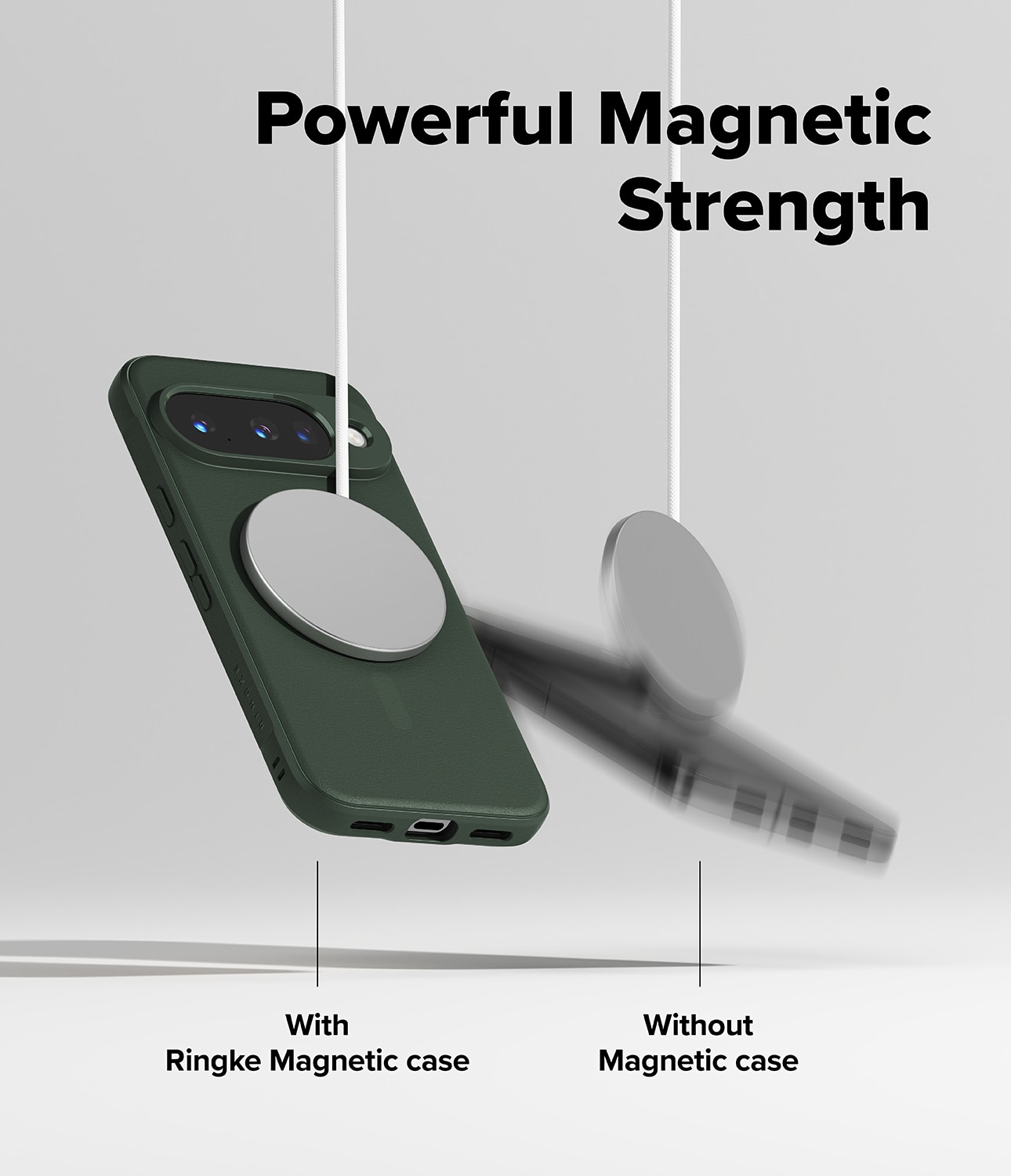 Google Pixel 10 Onyx Magnetic Case Dark Green