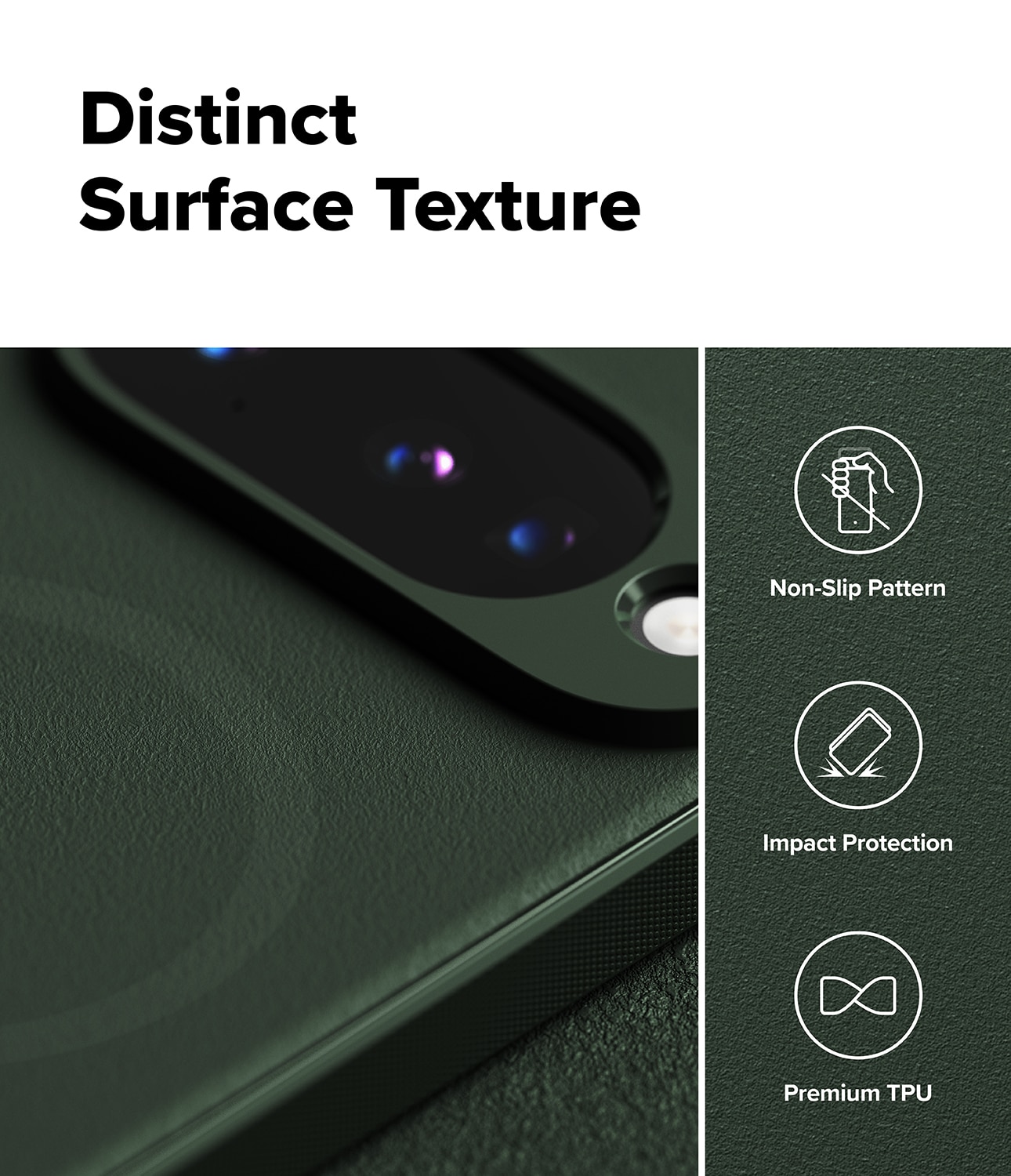 Google Pixel 10 Onyx Magnetic Case Dark Green
