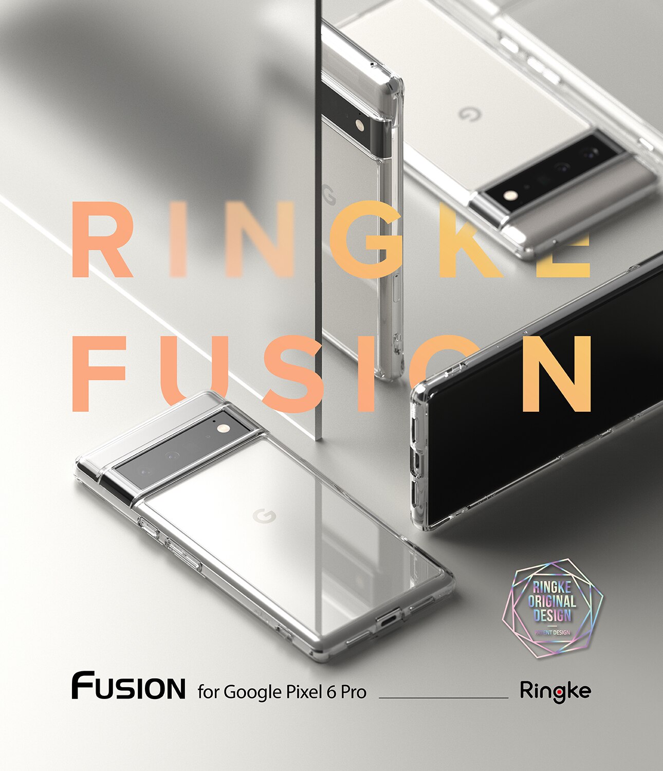 Google Pixel 6 Pro Fusion Case Clear