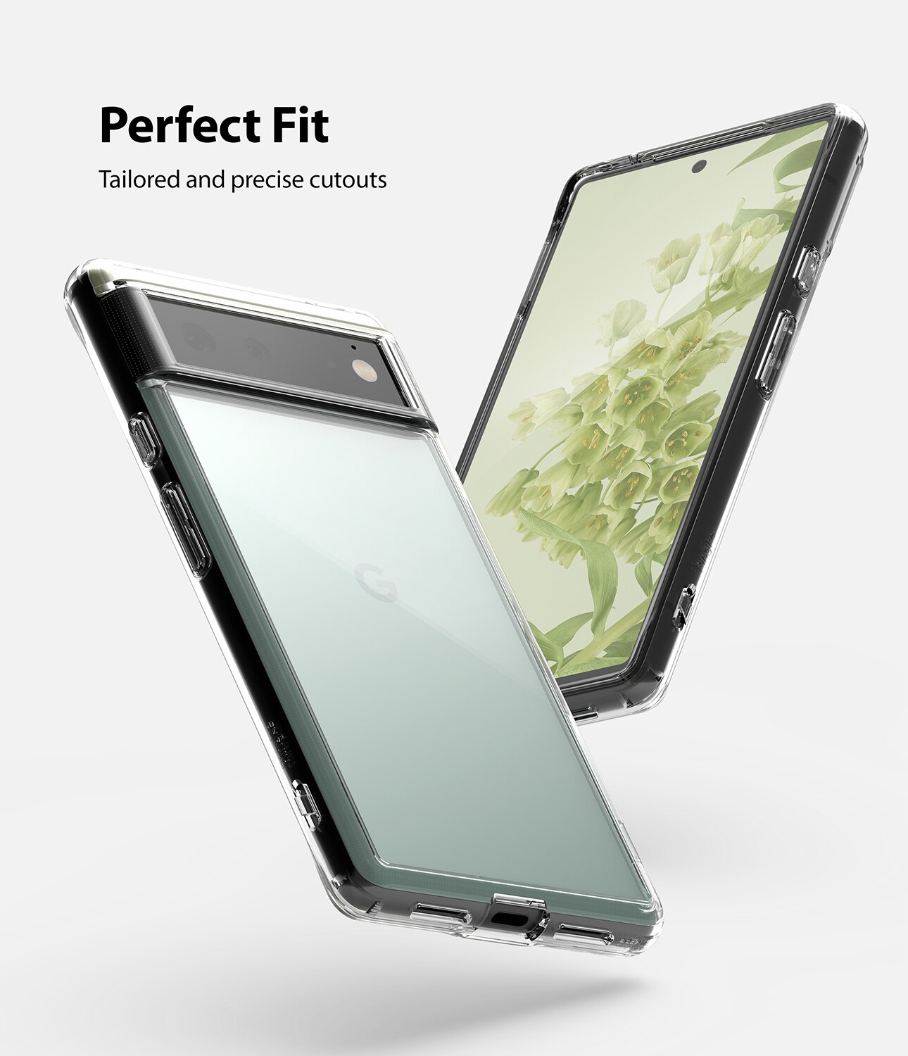Google Pixel 6 Fusion Case Transparent