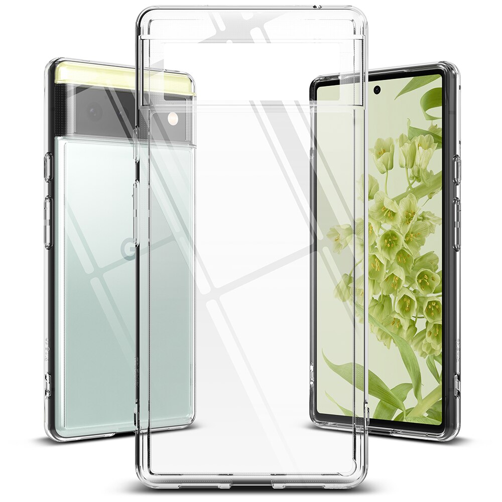 Google Pixel 6 Fusion Case Transparent