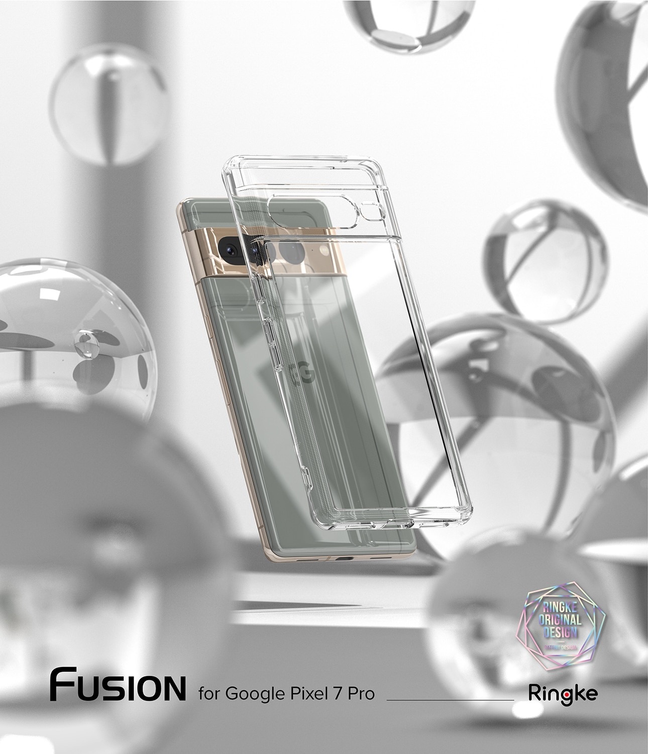 Google Pixel 7 Pro Fusion Case Clear