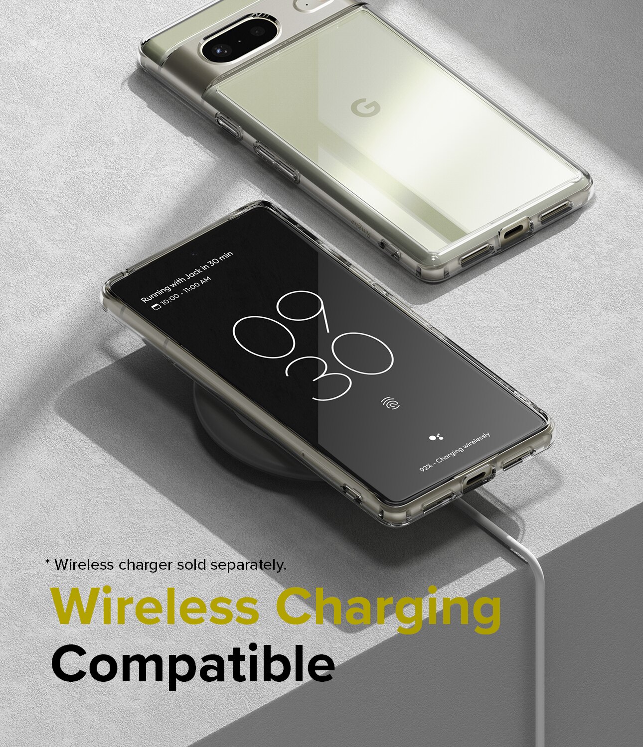 Google Pixel 7 Fusion Case Transparent