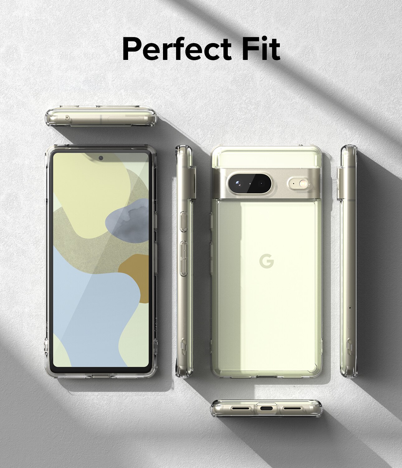 Google Pixel 7 Fusion Case Transparent