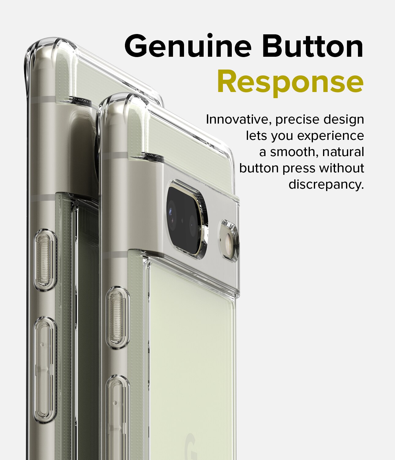 Google Pixel 7 Fusion Case Transparent