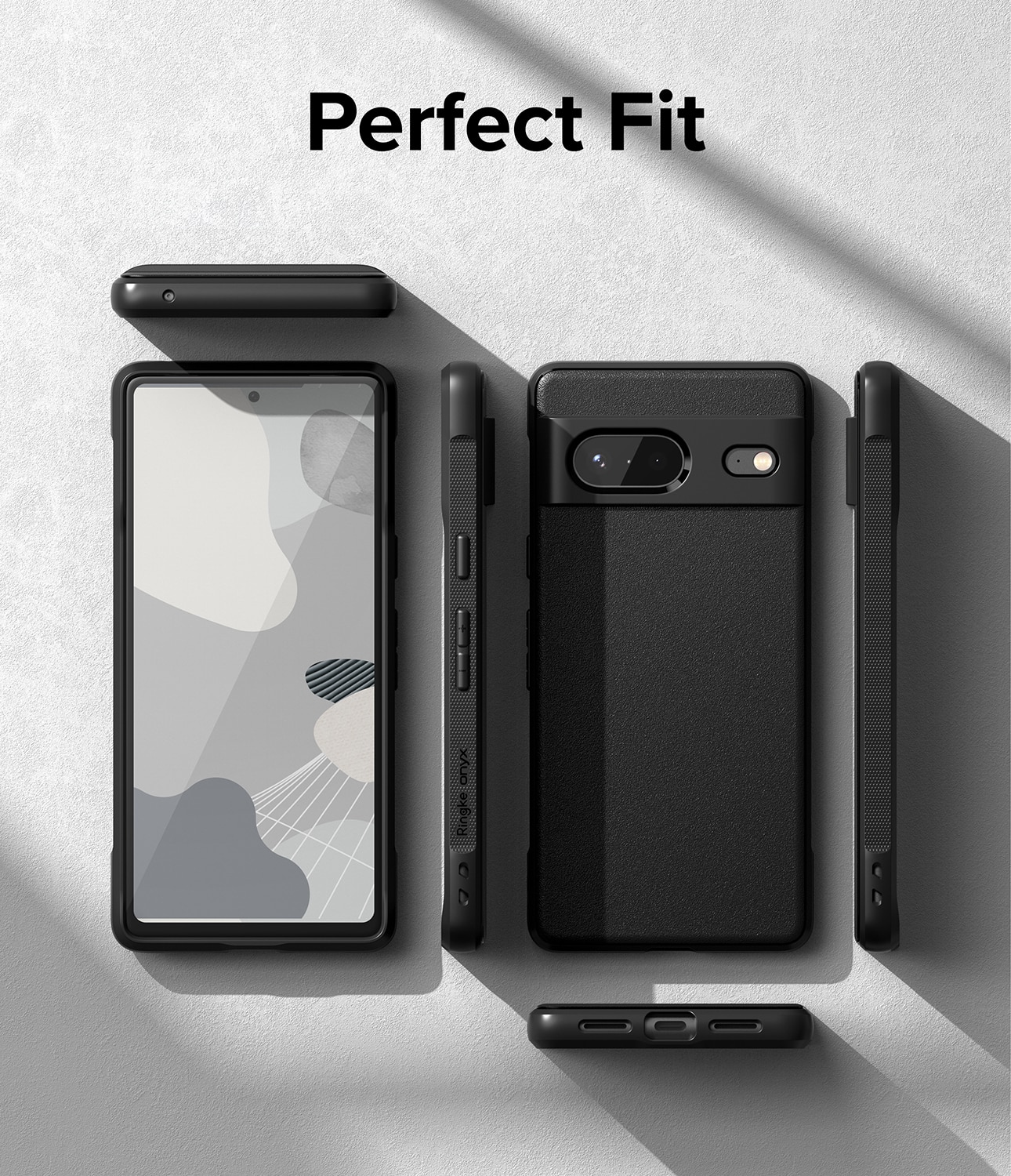 Google Pixel 7 Onyx Case Black