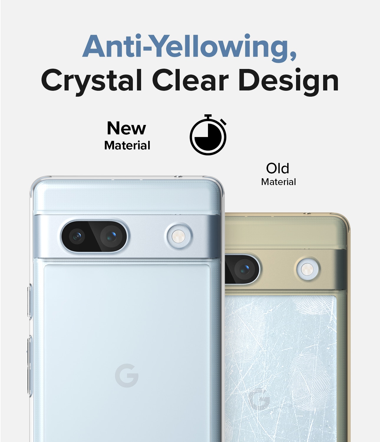 Google Pixel 7a Fusion Case Clear