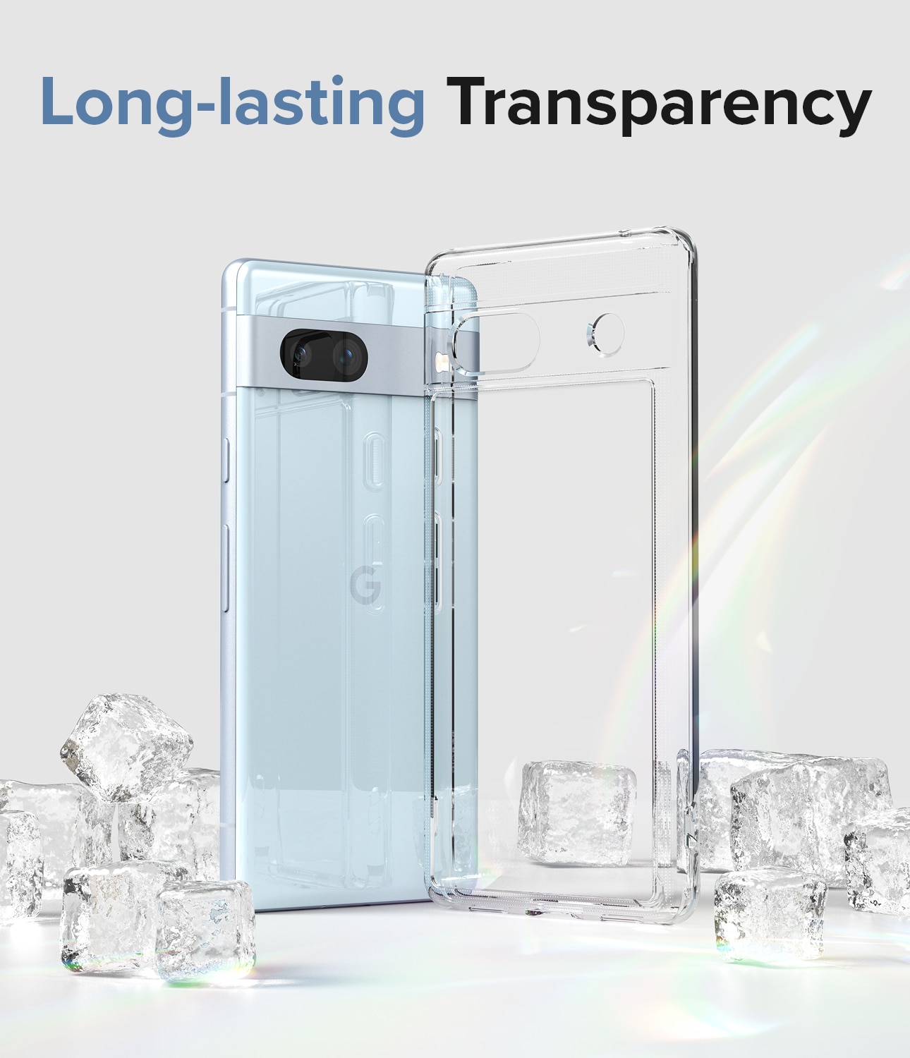 Google Pixel 7a Fusion Case Clear