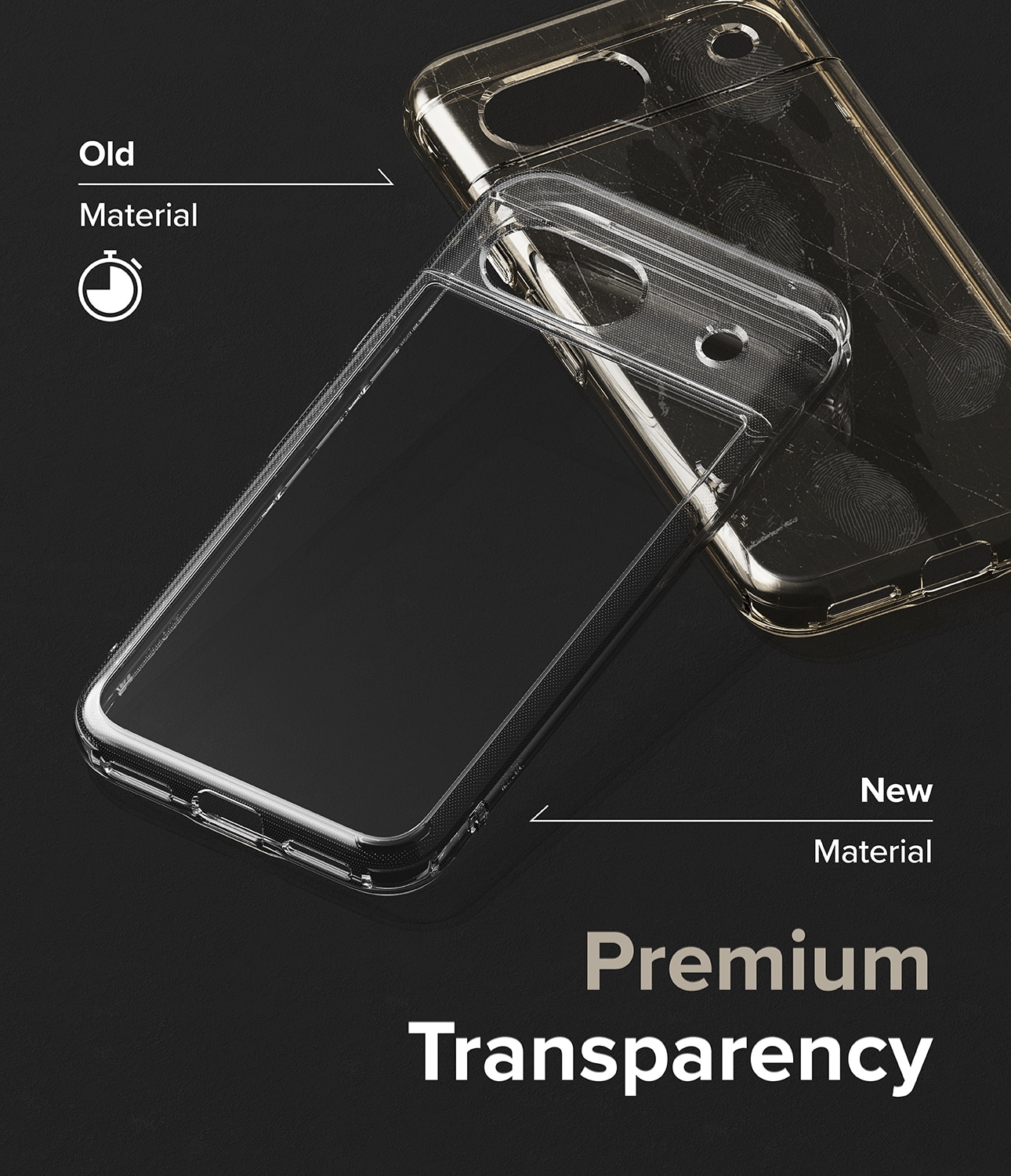 Google Pixel 8a Fusion Case Clear