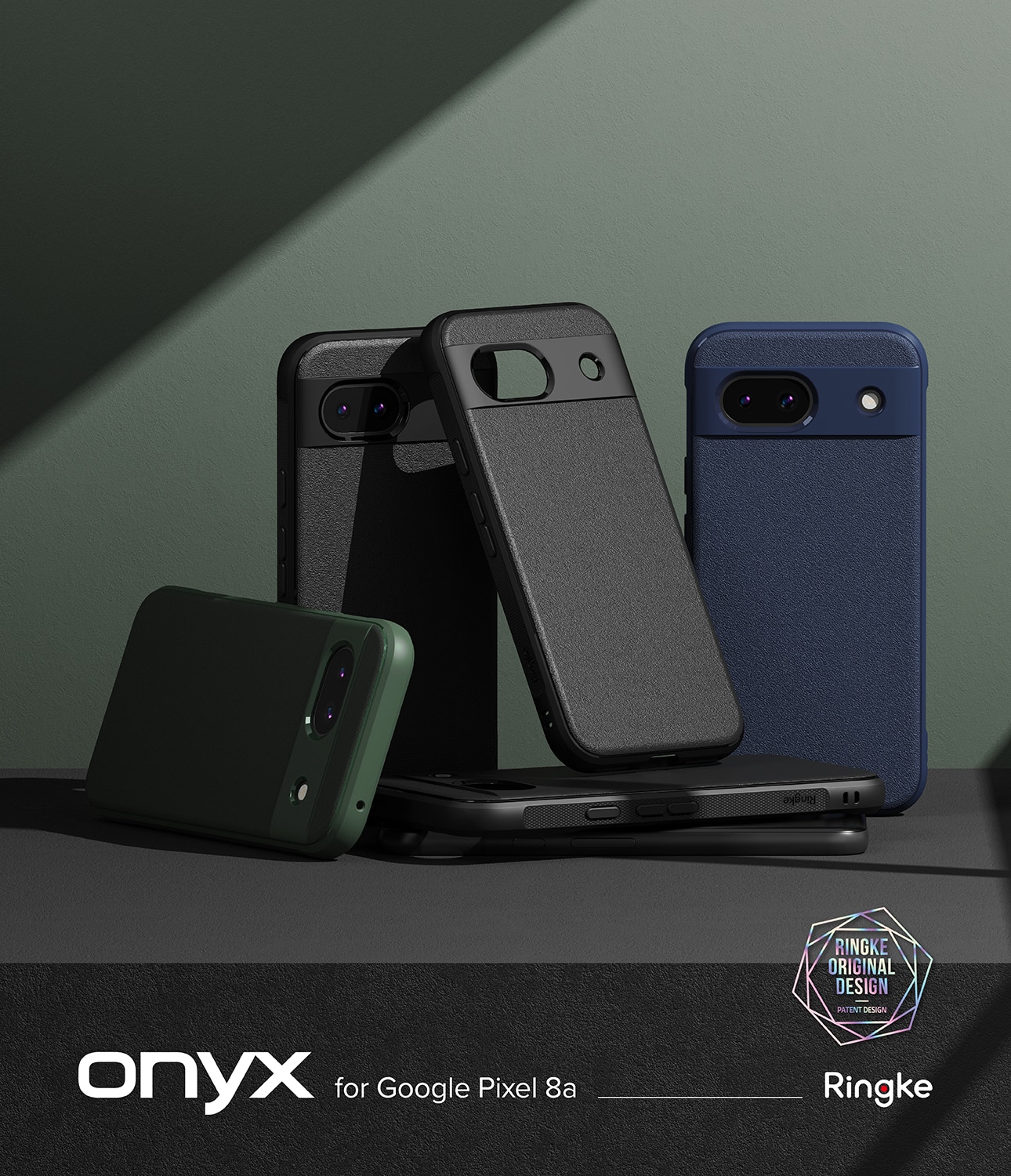 Google Pixel 8a Onyx Case Black