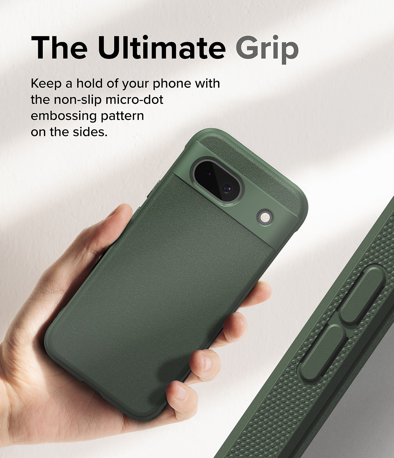 Google Pixel 8a Onyx Case Dark Green