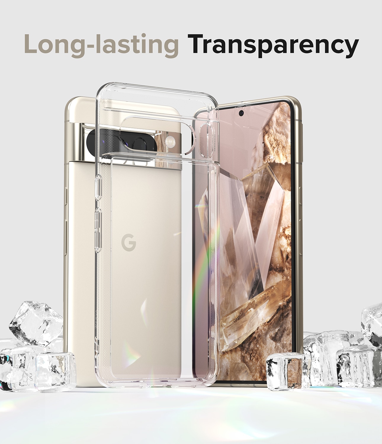 Google Pixel 8 Pro Fusion Case Clear