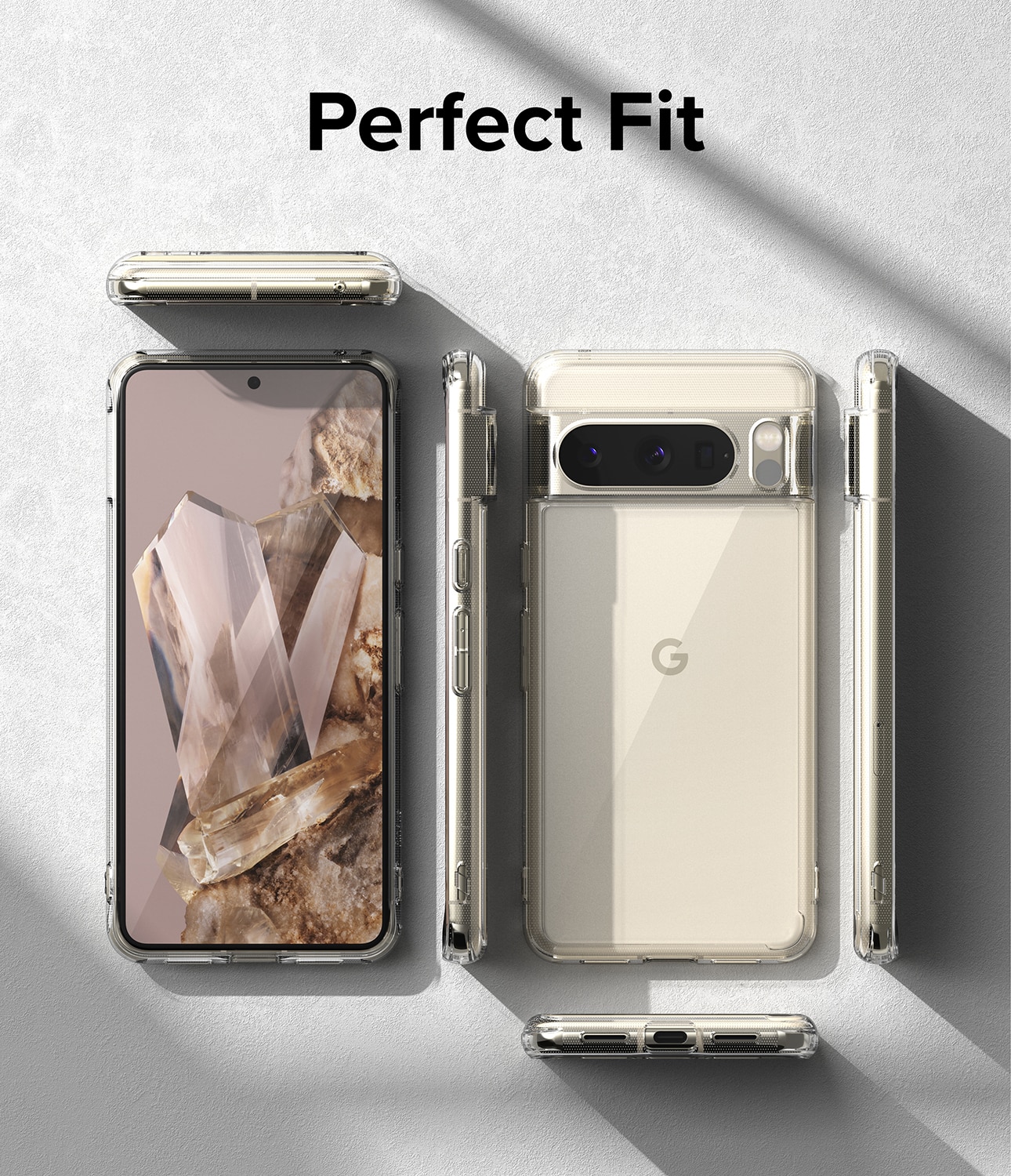 Google Pixel 8 Pro Fusion Case Clear