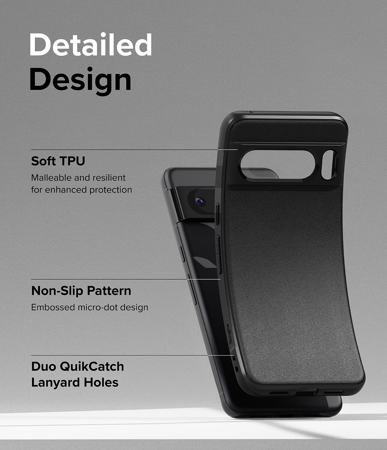 Google Pixel 8 Pro Onyx Case Black