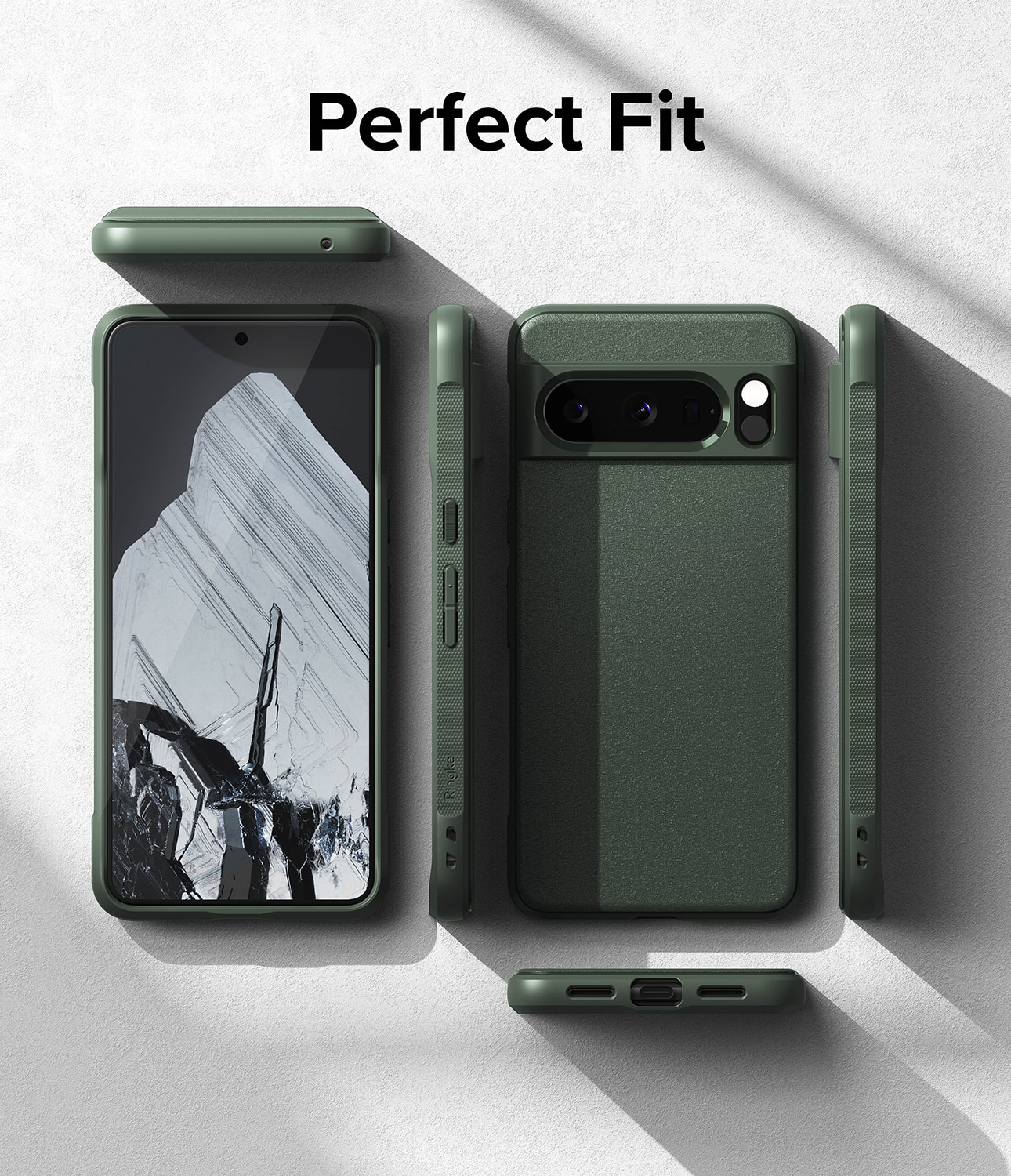 Google Pixel 8 Pro Onyx Case Dark Green