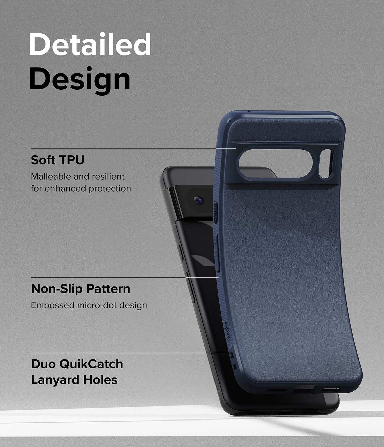 Google Pixel 8 Pro Onyx Case Navy