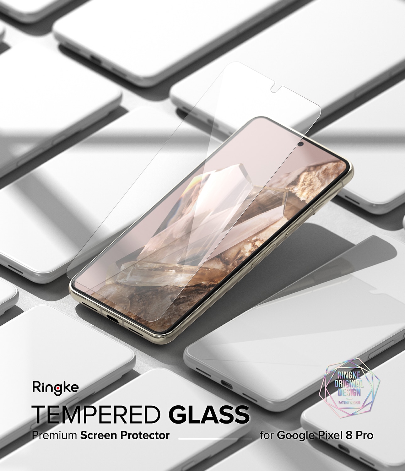 Google Pixel 8 Pro Screen Protector Glass (2-pack)