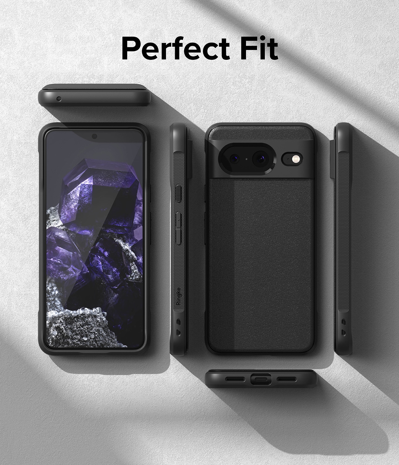 Google Pixel 8 Onyx Case Black