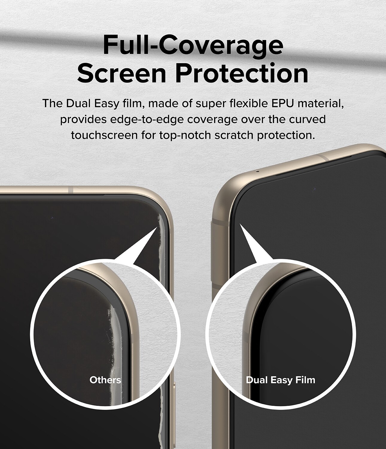 Google Pixel 8a Dual Easy Screen Protector (2-pack)